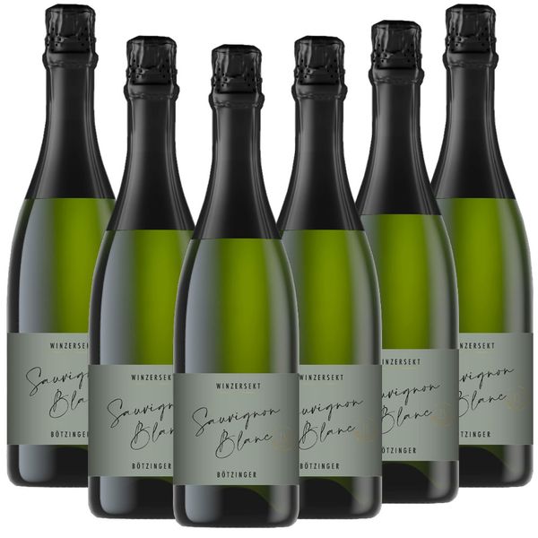 Der Bötzinger - Sauvignon Blanc Sekt trocken - 6er Karton
