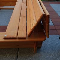 Promadino Sandkasten "Donald" 120 m. klappbarer Abdeck