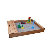 Promadino Sandkasten "MULTI" + Sitzbox
