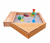 Promadino Sandkasten "MULTI" + Bug- + Sitzbox