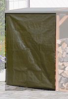 Promadino Wetterschutz für Kaminholzregale "Speyer"