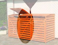 Promadino Erweiterungsbox für Vario III, honigbraun