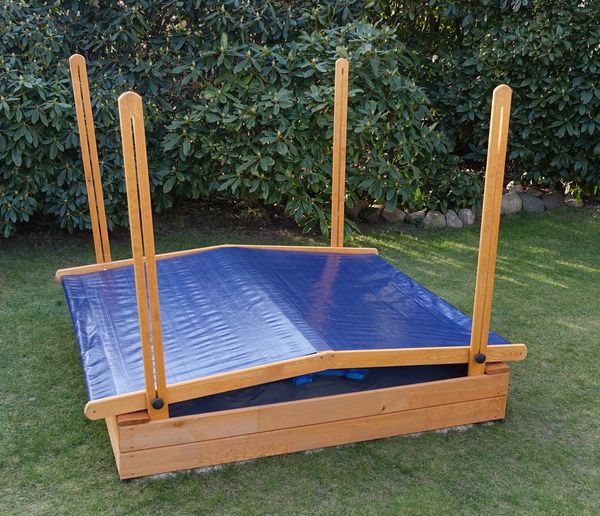 Promadino Sandkasten "MULTI" + Dach