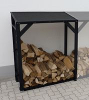 Promadino Erweiterungselement zu Kaminholzregal Speyer anthrazit