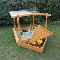Promadino Sandkasten "MULTI" + Bugbox + Sonnendach