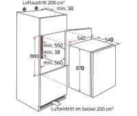 Einbau-Vollraumkühlschrank KS130.0A++EB