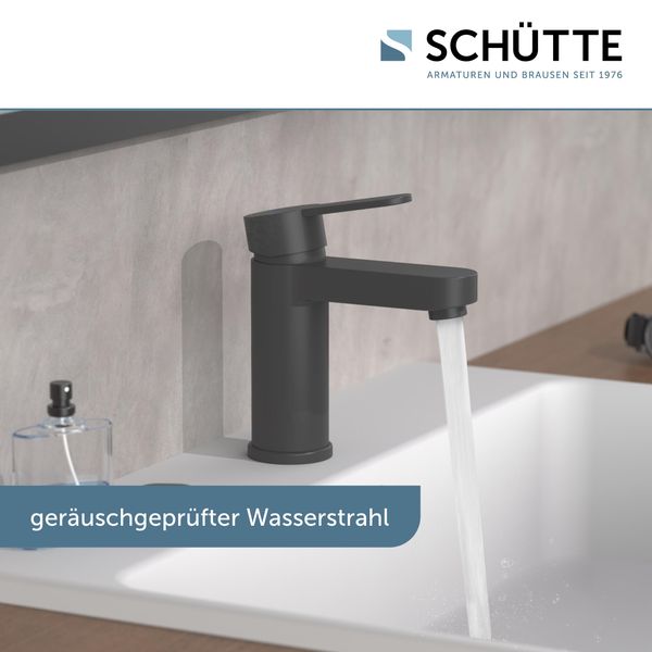 ELEPHANT Waschtischarmatur, Schwarz matt