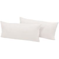 Jersey-Kissenbezüge, Offwhite - 2er-Set