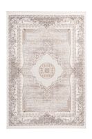 Verwaschener Teppich Grau / Silber 200cm x 300cm