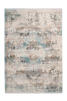 Orientteppich Taupe / Türkis 160cm x 230cm