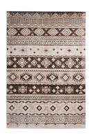 Vintage-Teppich Taupe 200cm x 290cm