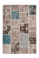 Patchwork-Teppich Teppich Taupe 120cm x 170cm