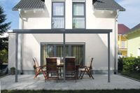 Terrassendach Bausatz Typ A (Anthrazit) 3060 x 3060 mm