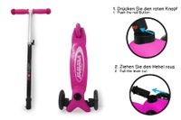 JAMARA KickLight Scooter pink