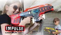 JAMARA Impulse Laser Gun Rifle Set gelb/rot