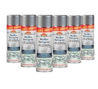 Weißes Fettspray 6er Set