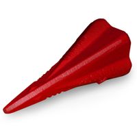 Spaltkeil Karbonstahl 17cm rot