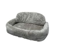 Hunde Tiersofa de Luxe mit Kissen Gr. 2 grau