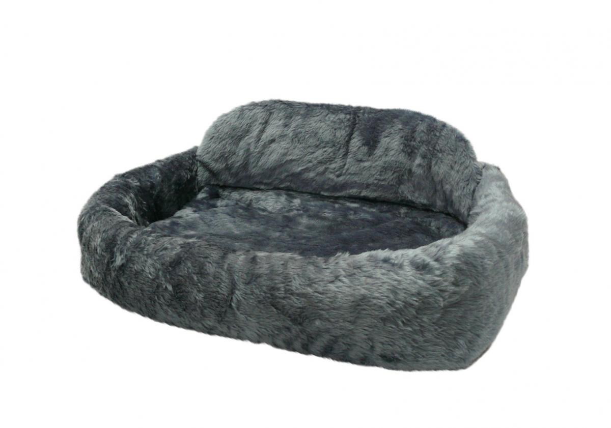 Hunde Tiersofa de Luxe mit Kissen Gr. 1 blau