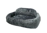 Hunde Tiersofa de Luxe mit Kissen Gr. 3 blau