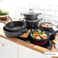 Aluguss-Hochrand-Pfanne "Homer"- Ø ca. 28 cm