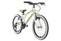 Kinderfahrrad 20'' Scrawler weiß RH 28 cm
