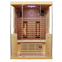 Infrarotkabine Infrarotsauna Kingston 130cm x 105cm x 190cm Vollspektrumstrahler