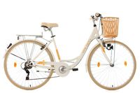 Damenfahrrad 28'' Cantaloupe blau mit Korb