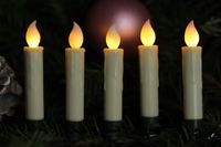 LED-Christbaumkerzen-Set, 10 kabellose Kerzen