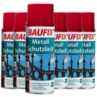 Metallschutzlack - Rot 6-er Set