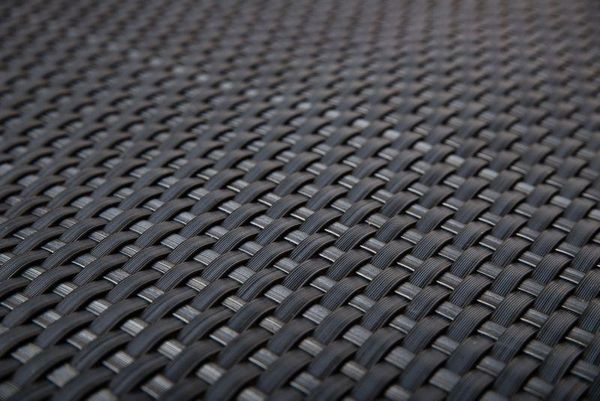 Polyrattan Balkonsichtschutz - Anthrazit 1m x 3m