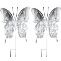 Metallstecker - Schmetterling, 2er-Set