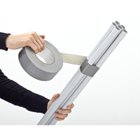 Gewebe- Reparaturband Klebeband - Silber