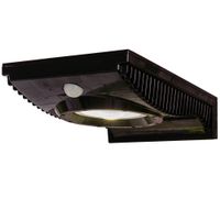 Power-LED-Solar-Wandleuchte aus Kunststoff