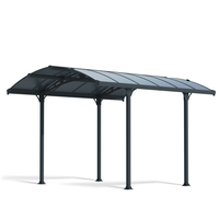 Pavillon Tucson 4300 Alu Grau 359x435cm