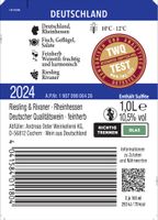 Riesling-Rivaner Qualitätswein feinherb 1l