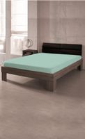 Premium Jersey Spannbetttuch 95/5, Farbe mint