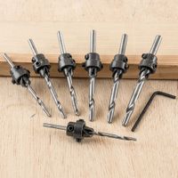 Holzbohrer mit Versenker-Set - 7tlg.