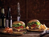 2-tlg. Steakbesteck-Set "Gaucho", braun