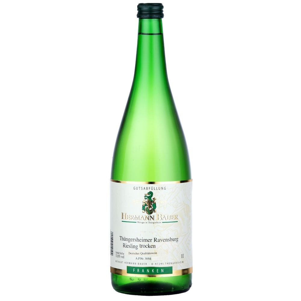 Hermann Bauer Thüngersheimer Ravensburg Riesling QbA trocken Weingut Hermann Bauer Norma24 DE