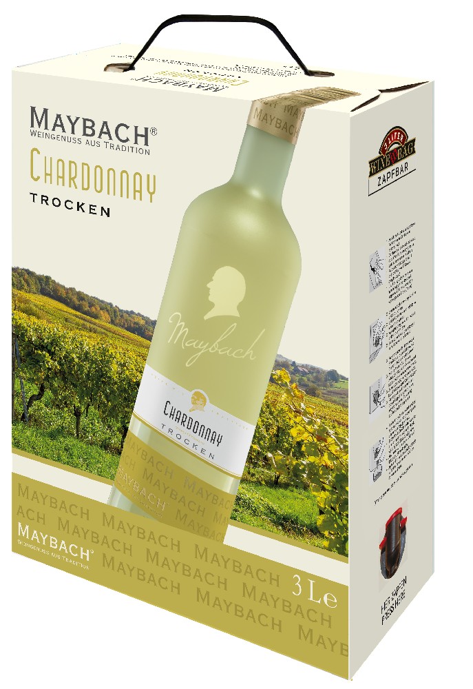 Chardonnay trocken 3,0l Bag in Box Maybach Norma24 DE