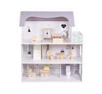 Puppenhaus Anna Villa möbliert 3 Etagen