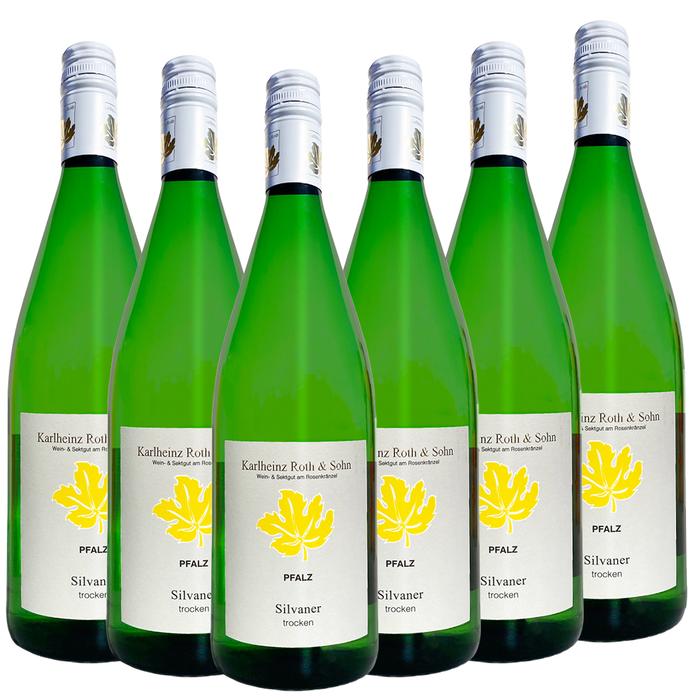 Weingut Karlheinz Roth & Sohn GbR Silvaner QbA trocken 2025 - 6er Karton