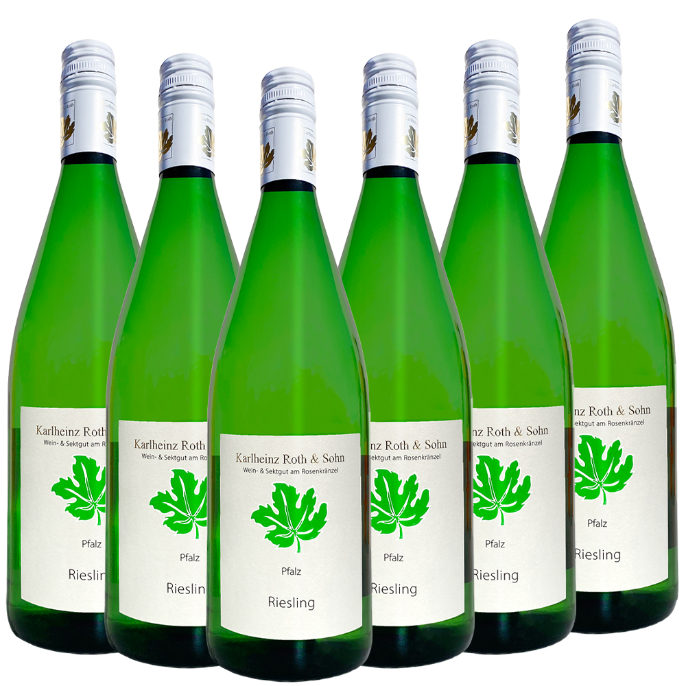 Weingut Karlheinz Roth & Sohn GbR Riesling QbA 2025 - 6er Karton