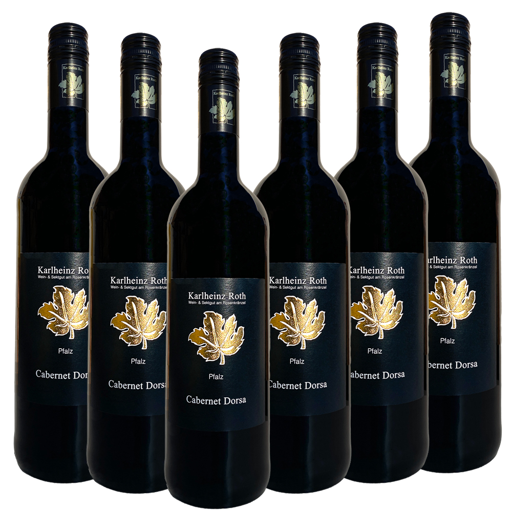 Weingut Karlheinz Roth & Sohn GbR Cabernet Dorsa QbA trocken 2024 - 6er Karton
