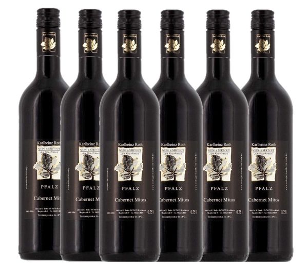 Weingut Karlheinz Roth Cabernet Mitos QbA trocken 2017 - 6er Karton
