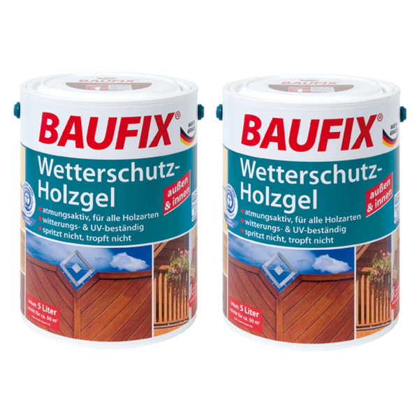 Wetterschutz-Holzgel Kiefer 2er-Set
