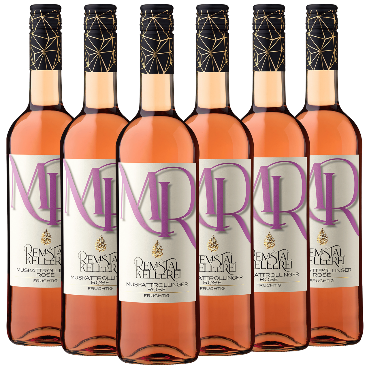 Remstal Muskattrollinger Rosé Qba 6er Karton