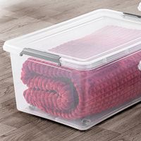 Clipbox mit Rollen, ca. 40 l