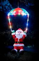 XL-LED-Weihnachtsmann - Mit LED-Fallschirm